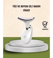 Northcity Cilt Yenileyici Şarjlı Cihaz - İyon Masaj, EMS ve 3 Renkli Işıklı Cilt Bakımı