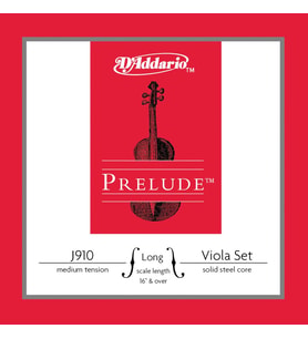Daddario J910LM Viyola Tel Seti  Prelude, Long Scale Medium