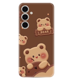 Samsung Galaxy S24 FE Kılıf Boutique Baskılı Resimli Bears Pcode -032