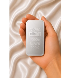 1000 Gram Külçe Gümüş – Yatırımlık Gümüş