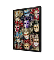 Maske Çerçeveli Mdf Tablo