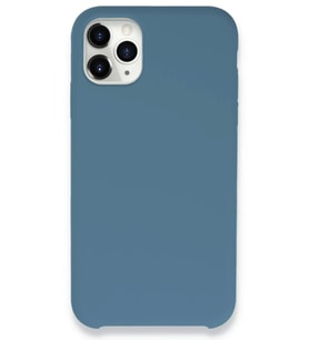 Newface Apple iPhone 11 Pro Max Kılıf Lansman Legant Silikon - Açık Mavi