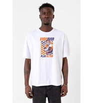 My Hero Academi Anime Endeavor Plus Ultra Beyaz Erkek Oversize Tshirt