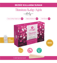 Smoothly 500 G. Titanium Kalıp Ağda Pudralı SİR Ağda El Ağdası KUAFÖR AĞDASI