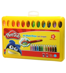 Play-Doh Jel Crayon 12 Renk PP Box PLAY-CR014