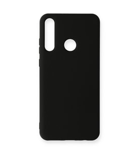 Huawei Y6p Kılıf Nano İçi Kadife Silikon - Siyah