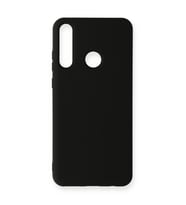 Huawei Y6p Kılıf Nano İçi Kadife Silikon - Siyah