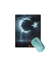 SonicTouch Göklerin Ay Yıldızı Şimşekli Kaymaz Taban Pürüzsüz Yüzey Gaming Oyuncu Mouse Pad 17x21cm