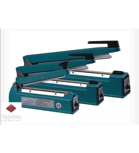 Alüminyum Gövde Poşet Ağzı Yapıştırma Makinesi / 40 cm