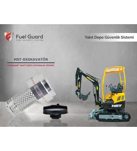 FUEL GUARD MST Ekskavatör-Kepçe Yakıt Depo Koruma Cihazı
