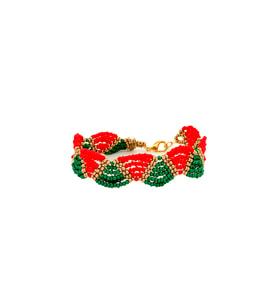 Helenist Design Zigzag Bileklik