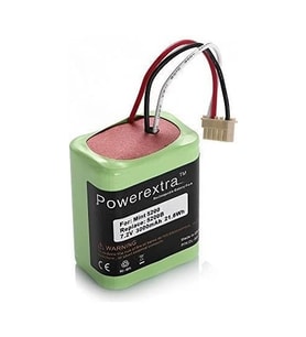 Powerextra 7.2V 3000mAh iRobot Braava Batarya (Yeşil)