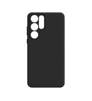 Kvy Samsung Galaxy S24 Ultra Biye Silikon Kılıf (Siyah)
