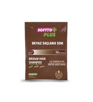 Softto Plus Brown Hair Şampuan 21 ML