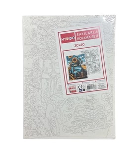 MYDİDO MYT3040SB 30X40CM SAYILARLA BOYAMA TUVAL SETİ - TEKLİ