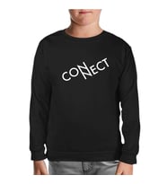 Connect with N Siyah Çocuk Sweatshirt