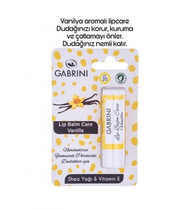 Gabrini Meyveli Lipcare Vanilla