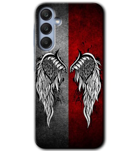 Galaxy A35 Kılıf HD Desen Baskılı Kılıf - Lucifer