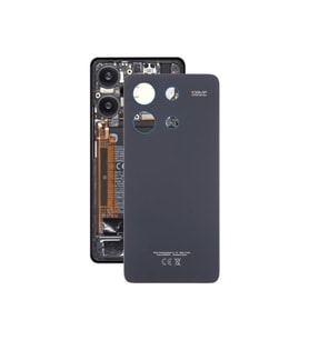 Xiaomi Redmi Note 13 4G Arka Kapak - Arka Pil Batarya Kapağı - 23129RAA4G 23124RA7EO Uyumlu (Siyah)