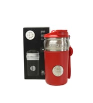 Shotay ST-8912 420ml Kırmızı Çelik Termos
