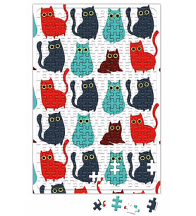 Kediler Cat Pattern Puzzle 240 Parça Yapboz