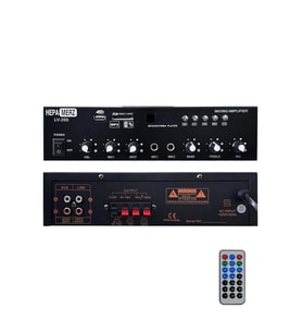 Hepa Merz LV-200 100V Trafolu ve 4-16 Ohm Mixer Amfi 200W Anfi Bluetooth Usb