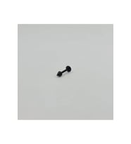 Cerrahi Çelik Siyah Çivi Küpe Tragus  Helix Kıkırdak Piercing
