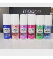 Neva Flashy Colors Geçici Renkli Saç Spreyi / Rengini Seç Pembe Altın