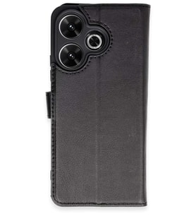 Redmi 13 4G Kılıf Trend S Plus Kapaklı Kılıf - Siyah