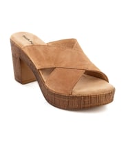 Hush Puppies Bala 624239 Hakiki Deri Kadın Terlik Sand