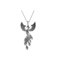 Agai Silver Efsane Anka Kuşu Model Gümüş Kolye AMR000011