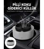 Kül Tablası Hava Temizleyici Araç Akıllı Küllük Duman Temizleyici