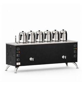 Anka Elektrikli Black Pro Compact Smart 6 Demlikli 60 Litre Çay Makinesi 220V