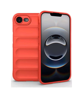 iPhone 16E Kılıf Optimum Silikon - Kırmızı