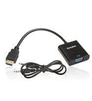 DARK DK-HD-AHDMIXVGA5 0.15metre HDMI-VGA Adaptör Siyah