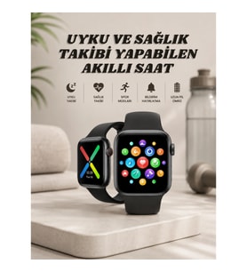 Kablosuz Şarjlı Akıllı Saat – Müzik Dinleme, Sesli Cevaplama, GPS ve Sağlık Takibi