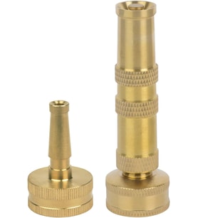 65043-AMZ Twist Metal Süpürme Başlığı 2'li Paket Seti, Altın