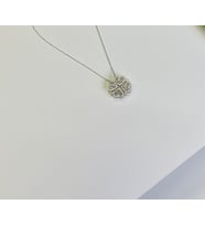 Baget Taşlı Kalp Figürlü Kolye