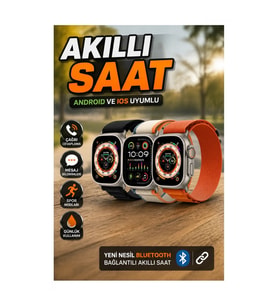 Akıllı Saat – Android ve iOS Uyumlu Çağrı Cevaplama