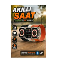 Akıllı Saat – Android ve iOS Uyumlu Çağrı Cevaplama