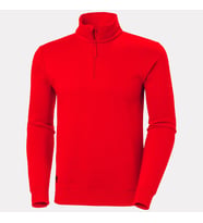Helly Hansen Workwear Klasik Half Zıp Sweatshirt -79325 M-930-Gri Melanj (Grey Melange)