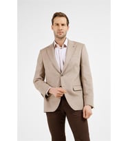Bej Mono Yaka Düz Desen 6 Drop Comfort Fit Yünlü Ceket 1002255161