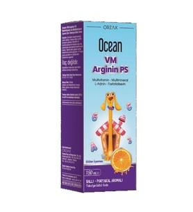 Ocean Vm Arginin Ps Multivitamin Ve Multimineral İçeren Sıvı Takviye Edici Gıda 150 Ml
