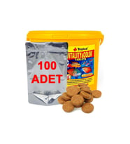 Tropical Vitality Color Tablets B 46 Gr 100 Adet Balık Yemi Yüksel Protein Renk Arttırıcı