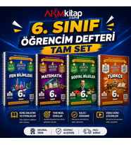 Murat Eğitim Yayınları 6.Sınıf Öğrencim Defteri Seti 4 Kitap