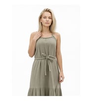 Loft Oversize Ekru Kadın Elbise LF2042117