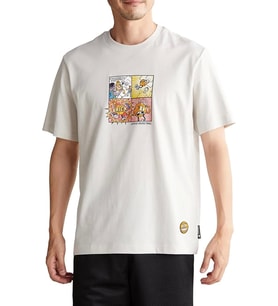 Adidas JUH24 Erkek Kısa Kollu Tişört, Lil Stripe, Çizgi Roman, Grafik Kısa Kollu Tişört