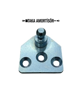 Gazlı Amortisör Montaj Braketi Küre 10-3 DELİKLİ HAVŞALI (Krom)