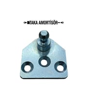 Gazlı Amortisör Montaj Braketi Küre 10-3 DELİKLİ HAVŞALI (Krom)
