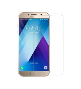 Samsung Galaxy A3 2017 Uyumlu Ekran Koruyucu Screen Protector Tempered Glass Kristal Netliğinde %100 HD Görüntü, Yüksek Kalite Kırılmaz Temperli Cam (Şeffaf)